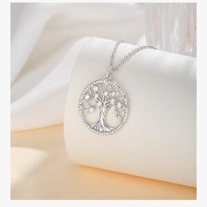 Silver Tree of Life Pendant Necklace